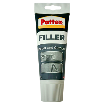 Pattex Füllmasse 300g Tube auf Werkbank